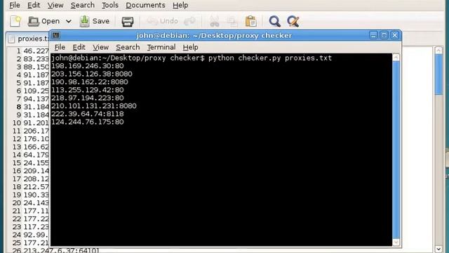 20 lines simple proxy checker смотреть онлайн