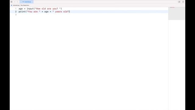 Python Tutorial for Beginners: How to Get User Input смотреть онлайн