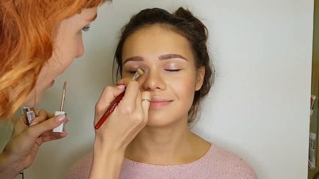 Быстрый вечерний макияж смотреть онлайн