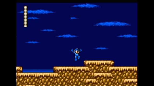 Sega Mega Drive 2 (Smd) 16-bit MegaMan (RockMan) 2 part Dr.Wily stage 1