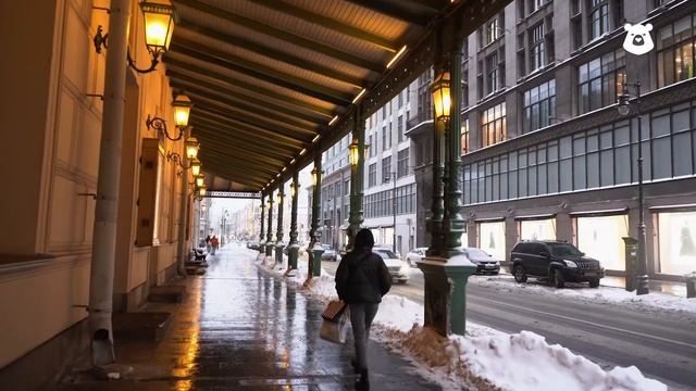 Как чистят снег в Кремле в Москве? / Snow in Moscow смотреть онлайн