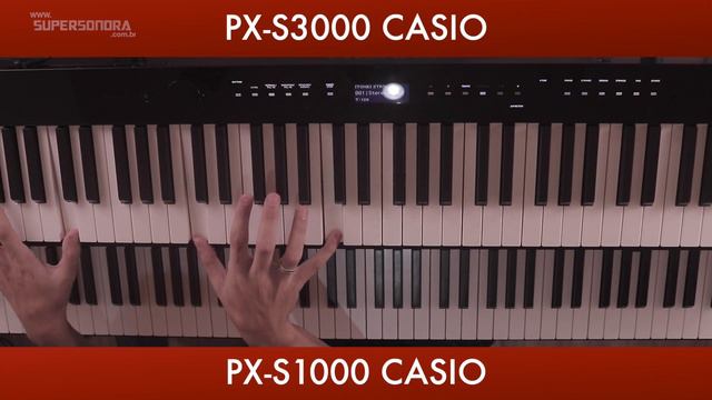 PIANO CASIO PX-S1000 OU PIANO CASIO PX-S3000 | QUAL O MELHOR? смотреть онлайн