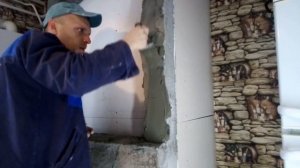 Имитация камня своими руками