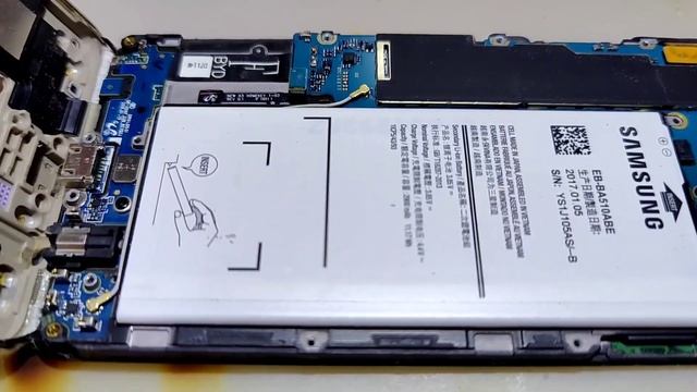 Самсунг А5 2016 года. замена акб смотреть онлайн