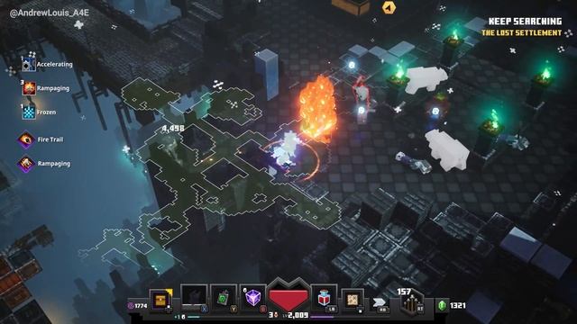 Minecraft Dungeons Creeping Winter - Full Game Playthrough (No Commentary) смотреть онлайн