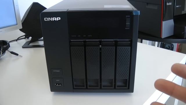 QNAP TurboNAS TS-419P II NAS Review смотреть онлайн