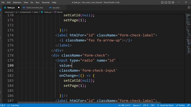 CRUD Application ب Laravel 9 and React js -13- (Order Tasks By ID) | Moroccan Darija смотреть онлайн