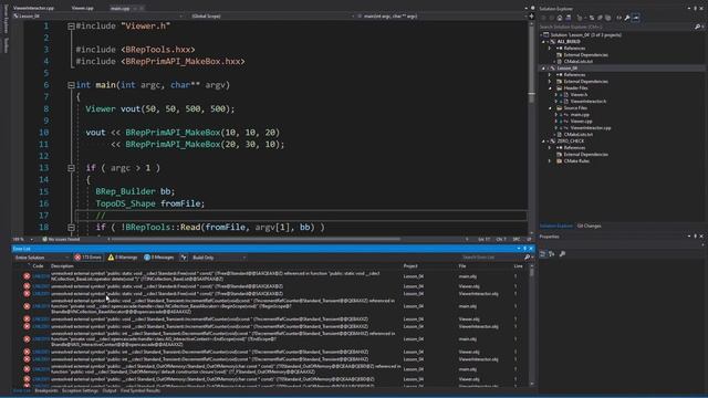 Lesson 5: Configuring OpenCascade-based project with CMake for Visual Studio and other IDE смотреть онлайн