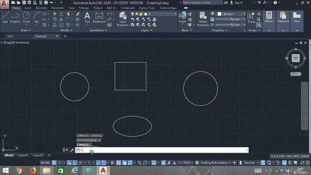AUTOCAD 2020 : SAVE ALL , CLOSE ALL , QUIT in AUTOCAD смотреть онлайн