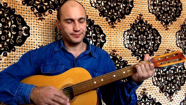 "Скучает гитара". Песня под гитару (авторская). смотреть онлайн