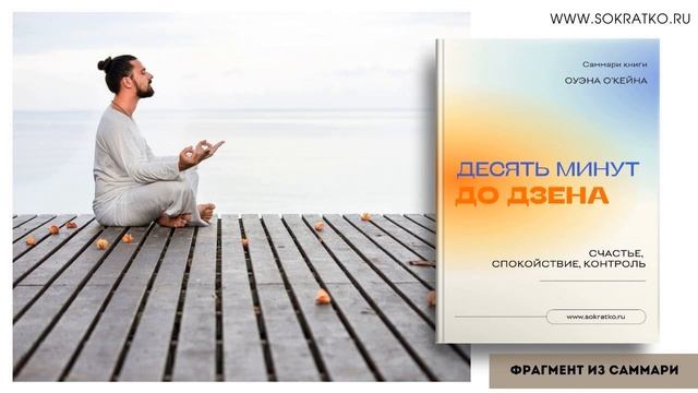 Оуэн О'Кейн "Десять минут до дзена. Счастье, спокойствие, контроль". Саммари. смотреть онлайн