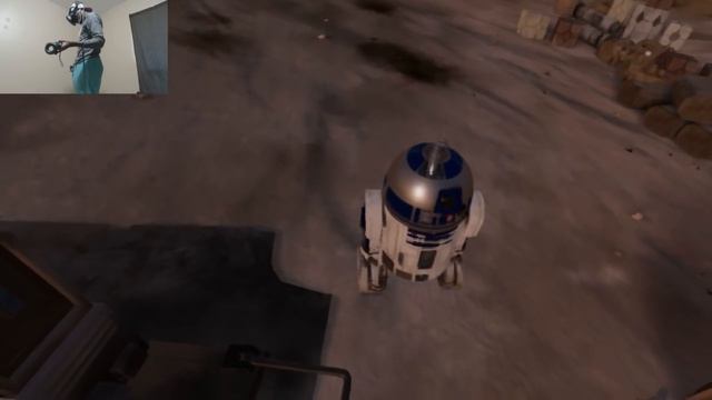 R2 HELP MEEEE!! | Star Wars Trials On Tatooine { HTC Vive VR } смотреть онлайн