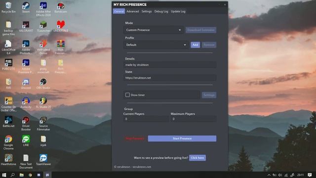 Tutorial Custom Rich Prescence Discord смотреть онлайн