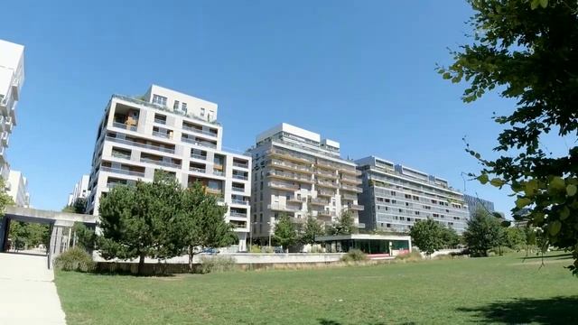 Walking Around Pont Des Servres, Boulogne-Billancourt - Walking In Suburbs Of Paris 4K