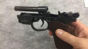 КАК ВЫГЛЯДИТ ПИСТОЛЕТ МАКАРОВА ПМ С РОДНЫМ ЛАЗЕРНЫМ ПРИЦЕЛОМ ?