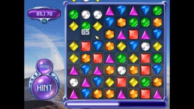 Bejeweled 2 Deluxe - Original mode - 174,550 - level 17 смотреть онлайн
