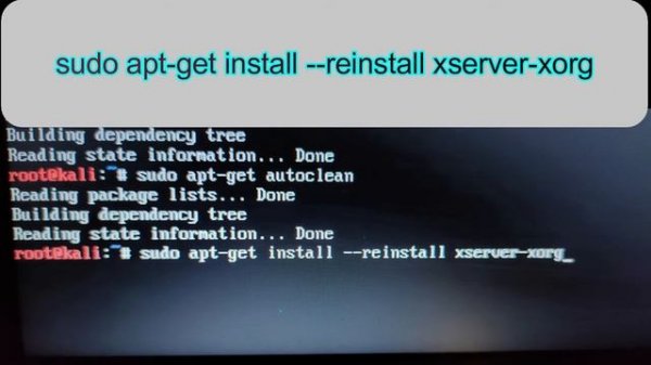 Started Display Manager Error Fix - Kali Linux