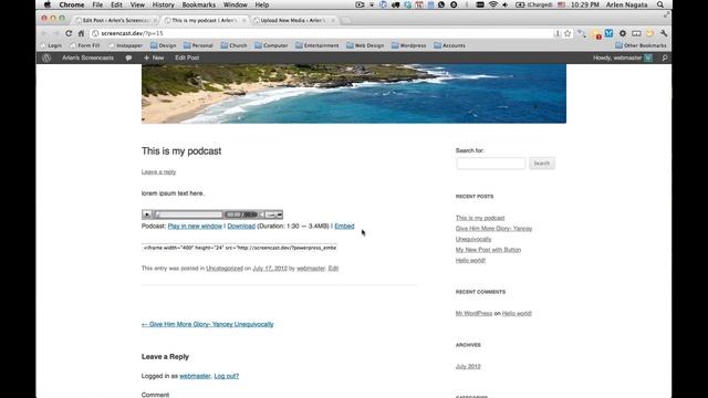 Start Podcasting with WordPress and Powerpress смотреть онлайн