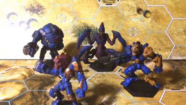 Galaxy Defenders Painted Minis