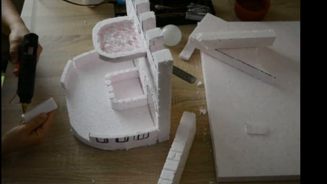 6 Идеи Декоративных Водопадов/Фонтанов из Пенопласта/6 DIY Styrofoam Waterfall / Foam Fountain Idea смотреть онлайн