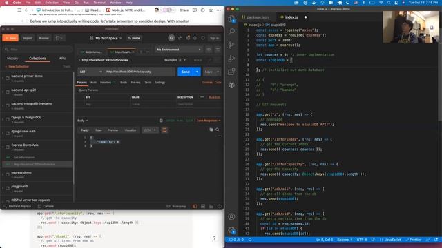 Express and MongoDB | Lecture 14 - Backend смотреть онлайн