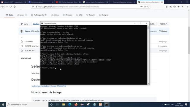Run Selenium Tests on Docker -Chrome Browser смотреть онлайн