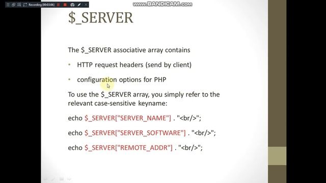 Module 4 PHP Superglobals смотреть онлайн