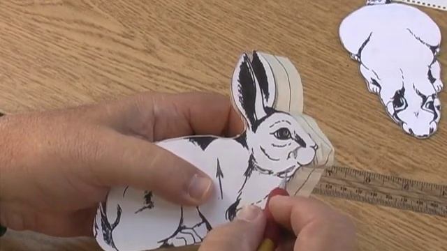 Woodcarving With Foredom Power Carving Tools - Including A Cotton Tail Rabbit