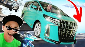 Разбить Toyota Alphard НЕВОЗМОЖНО в GTA 5!!!