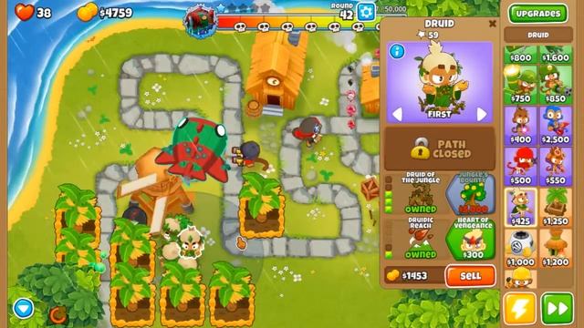 The Strongest Late Game Hero VS Bloonarius (No MK Normal + Elite) смотреть онлайн
