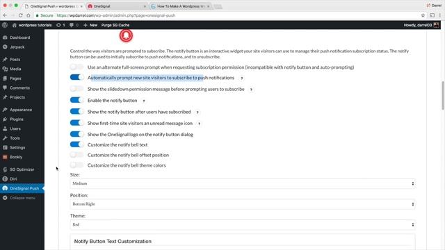 How To Send Push Notifications With Wordpress смотреть онлайн