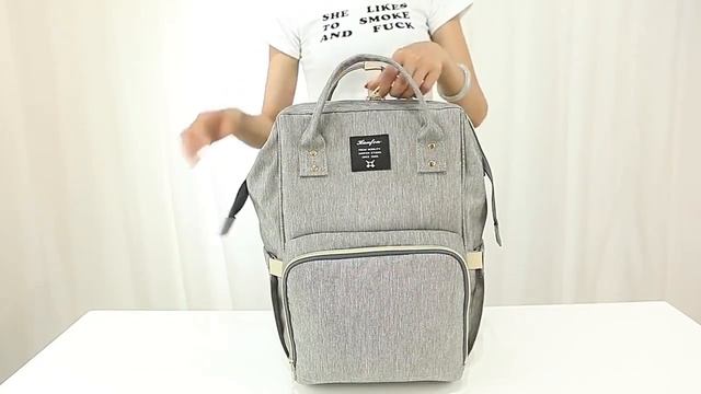 Многофункциональный и вместительный рюкзак для мам смотреть онлайн