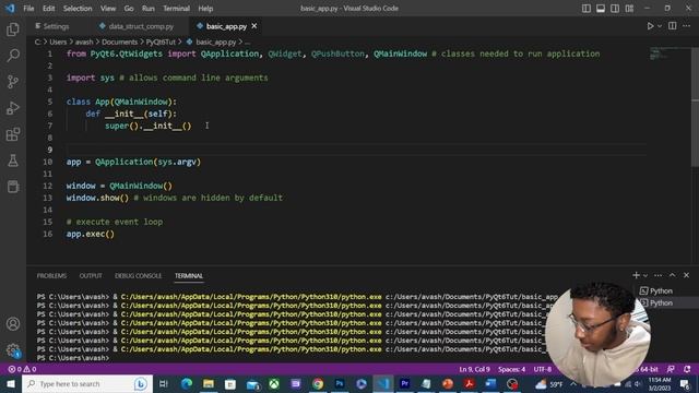 QMainWindow and OOP in PyQt6 | Create Powerful GUI's with PyQt смотреть онлайн