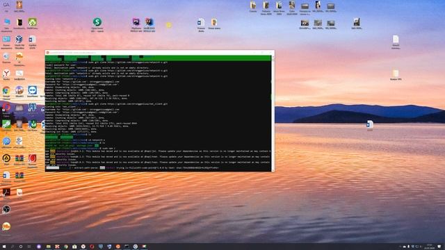 Запуск NODEjs приложения в подсистеме LINUX windows 10 смотреть онлайн