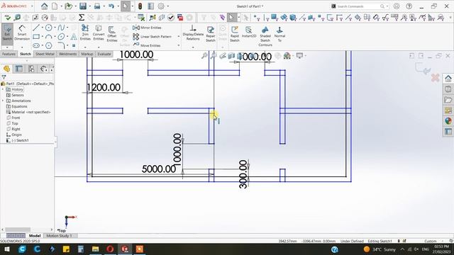 ✅Solidworks Floor plan tutorial смотреть онлайн