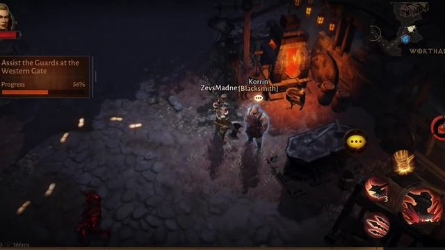Diablo Immortal Beta(Intro) on Poco X3 Pro 6/128. Barbarian class. смотреть онлайн