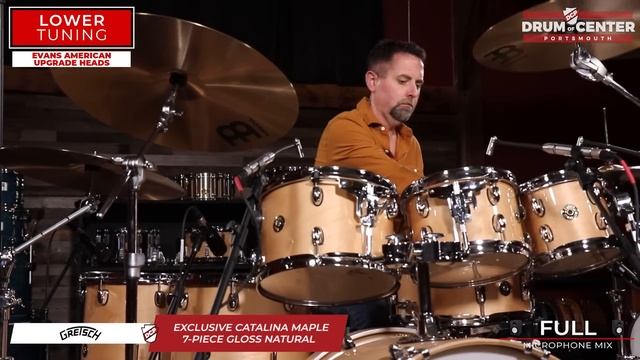 DCP EXCLUSIVE Gretsch Catalina Maple 7-Piece Drum Set Review