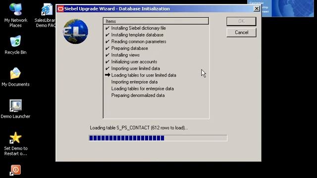 Siebel - Database Initialization смотреть онлайн