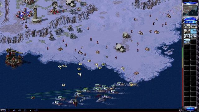 Red Alert 2 - Flipped missions - Home front ( Allied mission 4 - Hard Difficulty) смотреть онлайн