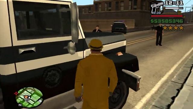 GTA San Andreas Police Bug Glitch #GTA #GTASA #GTASanAndreas