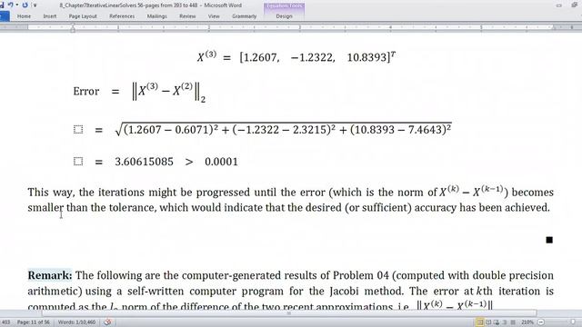 Stationary Iterative Solvers: Jacobi, Gauss-Seidel, and SOR Methods | Chap 7, Lec 2 | Urdu смотреть онлайн