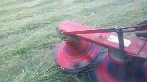 Т-40 АМ с косилкой