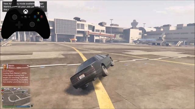 GTA V - How to SIDE WHEELIE! w/ controller map! (TWO WHEEL DRIVE!) смотреть онлайн
