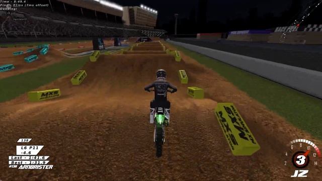 2022 Atlanta Supercross Main Event - Mx Simulator Rf Open Am смотреть онлайн