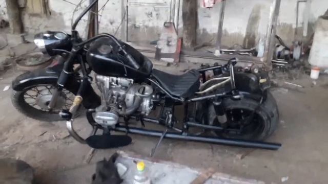 ПЕРЕДЕЛКА МОТОЦИКЛ УРАЛ смотреть онлайн