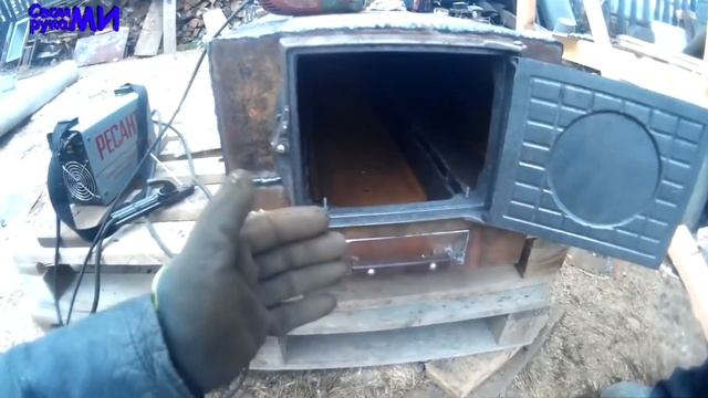 ПЕЧЬ в баню своими руками. Печь 