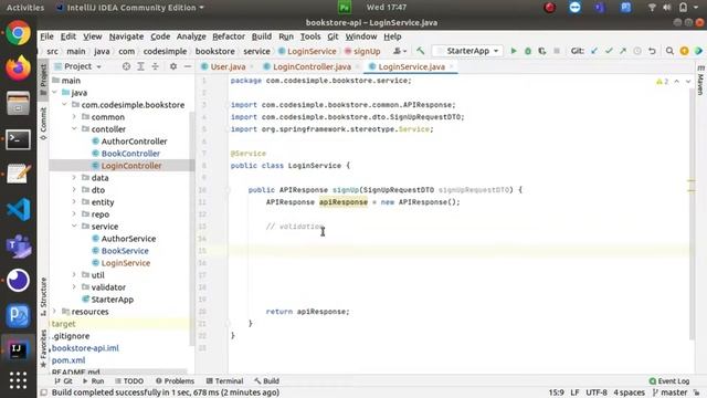 43. Signup API + User table creation in MySQL | Spring Boot Expert Tutorial | Code Simple смотреть онлайн