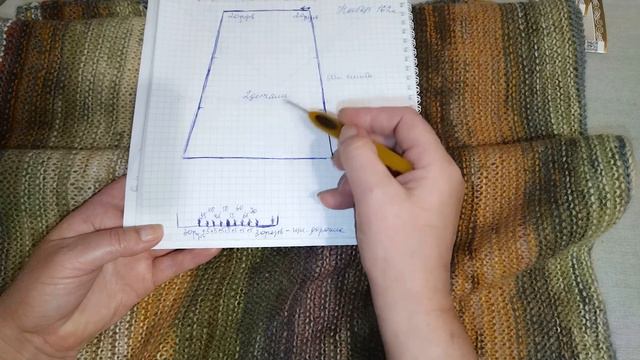 ЖИЛЕТ ПОПЕРЕЧНЫМ ВЯЗАНИЕМ ПЛАТОЧНОЙ ВЯЗКОЙ смотреть онлайн