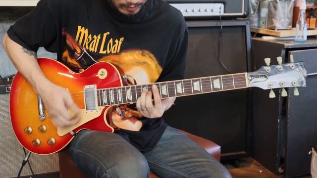 Gibson Les paul Standard 1996 Cherry Burst смотреть онлайн