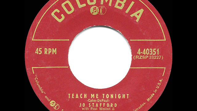 1954 HITS ARCHIVE: Teach Me Tonight - Jo Stafford смотреть онлайн